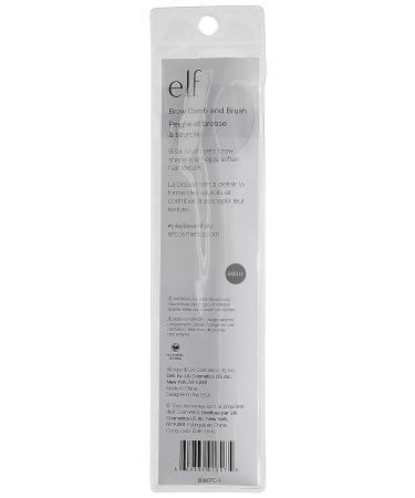 Elf 1807 Brow Comb & Brush - Essential Brow Grooming Tool | 1 Ea - Buy Online on GoSupps.com
