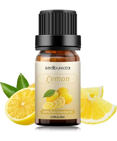 Sedbuwza 100% Pure Organic Lemon Essential Oil - Ideal for Diffusers Humidifiers Soaps Candles & Perfumes - Aromatherapy Gift - Buy Online on GoSupps.com