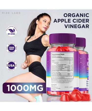 Real Vita ACV Keto Gummies for Weight Loss - Apple Cider Vinegar Shark Tank Oprah Gummy | 60 Gummies - Buy Online on GoSupps.com