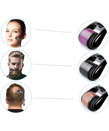Sunshineface Microneedle Rollers - 3 Sizes (0.3/0.5/1.0mm) for Beard Face & Body | International Shipping Available - Buy Online on GoSupps.com