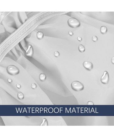 Reusable Waterproof Shower Hood for Women - 2 Pack Elastic Bathroom Caps for Salon Spa Travel & Hotel Use - Buy Online on GoSupps.com