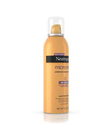 Neutrogena MicroMist Tanning Sunless Spray Deep 5.3 oz - Long-Lasting Sun-Kissed Glow - Buy Online on GoSupps.com