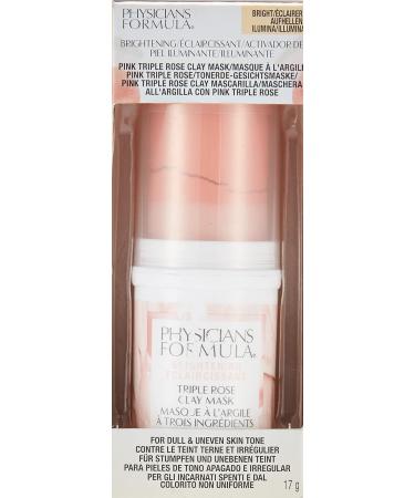 Buy Physicians Formula Brightening Triple Clay Cleaning Sound Mask - Hypoallergenic Rose Clay & Rosehip Oil 17G | Animal-Tested Free - Buy Online on GoSupps.com