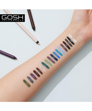 Gosh Matte Eyeliner in Intense Black - Creamy Soft Texture High Opacity Vegan & Perfume-Free - Ideal for Smokey Eyes - 1 Pack - Buy Online on GoSupps.com