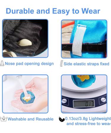 3D Silk Eye Patches for Kids | Fun Lazy Eye Patch for Amblyopia | Soft Blue Star Design for Boys & Girls (Right Eye) - Shop Internationally - Buy Online on GoSupps.com