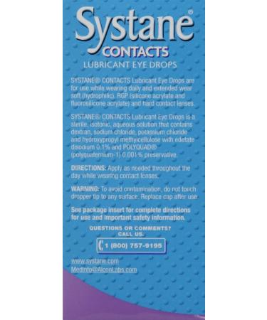 Buy Systane Contacts Soothing Drops 0.405 oz - 12mL 2 Pack | Fast International Shipping - Buy Online on GoSupps.com