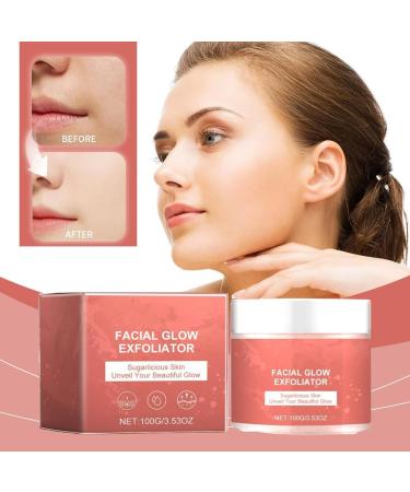 Az car Glow Exfoliator Sugar Facial Scrub Az car Glow Blanqueador Y Exfoliating Sugar Facial Scrub For Smoother Glowing Skin Body Exfoliating De Az car Natural Gently Exfoliates & Moisturizer - Buy Online on GoSupps.com