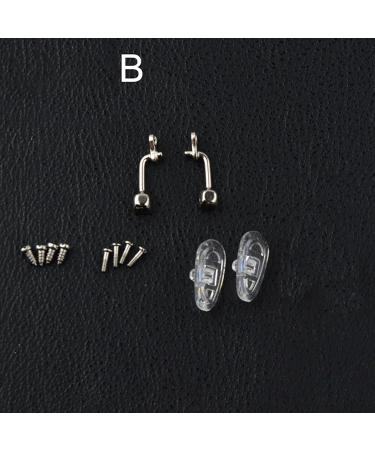 SBTRKT 10 Sets Nose Pad Holder - Eyeglass Accessories & Repair Arm (Color D) | International Shipping Available - Buy Online on GoSupps.com