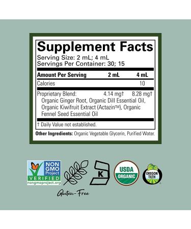 ChildLife Organic Gripe Water for Colic, Teething & Hiccups - 2 Fl Oz (Pack of 2) - Allergen Free & Non-GMO - Buy Online on GoSupps.com