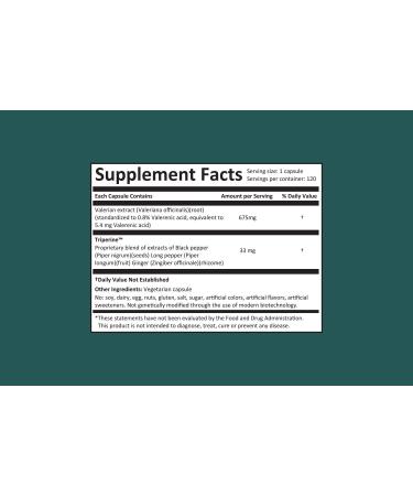 Valerian Ayurvedic Promotes Rest Sleep Relaxes Muscles 120 Vegetarian Capsules - Buy Online on GoSupps.com