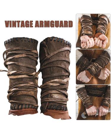 Buy Arm Guard Set - Breathable Retro Cosplay Costume Gear | Windproof Protective 3pcs Multicolor - Buy Online on GoSupps.com