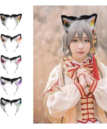 amangul Cat Ears Halloween Headband for Womens Girls Daily Wearing Halloween Party Fancy Dress Cosplay Hair Accessories(5) - Buy Online on GoSupps.com