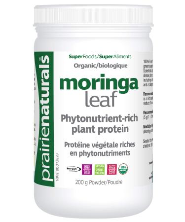 Prairie Naturals Organic Moringa Leaf Powder - 200 Gram