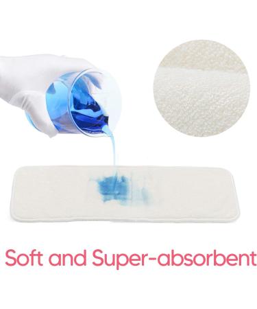 Damero 5 Layer Bamboo Fiber Diaper Inserts - 12 Reusable Baby Diapers + Wetbag | Eco-Friendly 13-Piece Set - Buy Online on GoSupps.com