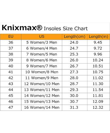 Knixmax Memory Foam Shoe Inserts - Thick Replacement Insoles for Men & Women - Comfort Cushioning for Sneakers, Loafers, and Boots - Beige, EU 39 (8 Women/6 Men) - Buy Online on GoSupps.com