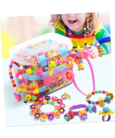 Toyvian 1 Box Crafts Kid Crafts Carryon Bag Colored Beads Handbags DIY Beads Toys for Girl Toys Children s Toys Childrens Toys Toys Bracelets Little Girl Jewelry - Buy Online on GoSupps.com