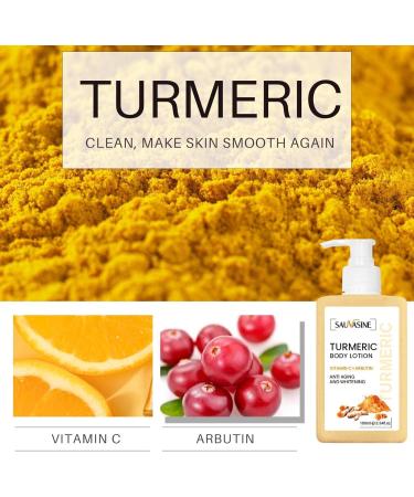  Voiakiu turmeric body cream 100ml ginger extract daily care cream for women moisturiser for smooth skin brightening body lotion for shoulders back neck arms - Buy Online on GoSupps.com