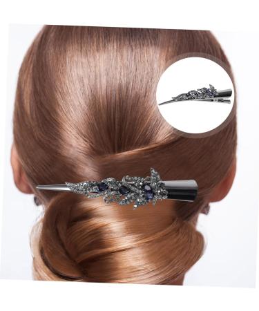 Beatifufu Rhinestone Hair Clips Alligator Hair Clips Sparkly Hair Clips Sparkling Hair Clips Hair Bling Sparkle Hair Clips Rhinestone Barrettes for Women Hair up Mother Temperament Metal - Buy Online on GoSupps.com