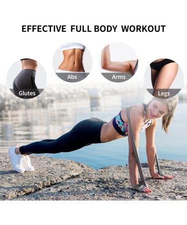 PROIRON Latex-Free Resistance Bands Set - Light, Medium, Heavy - for Strength Training, Yoga, Pilates - 2m/30lb - Home Gym Workout - Buy Online on GoSupps.com