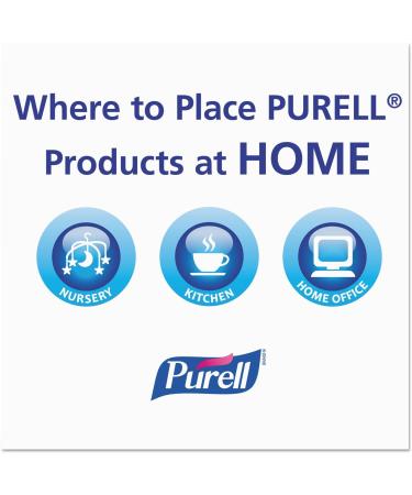 PURELL 965212CT Hand Sanitizer Pump Bottle 8 oz. 12/CT - Clear | Pack of 12 - Buy Online on GoSupps.com