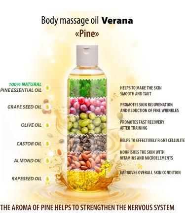Verena Jaw Massage Oil - Natural Body Oil for All Skin Types Anti-Aging Muscle Repair & Aromatherapy (250 ml) - Buy Online on GoSupps.com