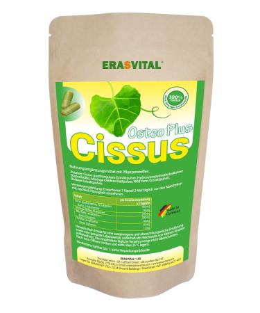 Cissus Osteo Plus 240 capsules with Cissus quadrangularis extract and other herbal helpers