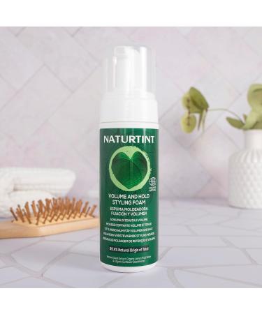 Naturtint Eco Styling Mousse - Repairs and Protects Hair from External Aggressions 99% Natural Ingredients Softer Supple and Stronger Hair Baobab Extract - 125 ml - Buy Online on GoSupps.com