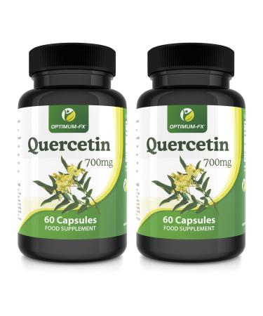Quercetin 700mg Capsules Not Tablets High Strength Naturally High in Bioflavenoids 60 Capsules 2