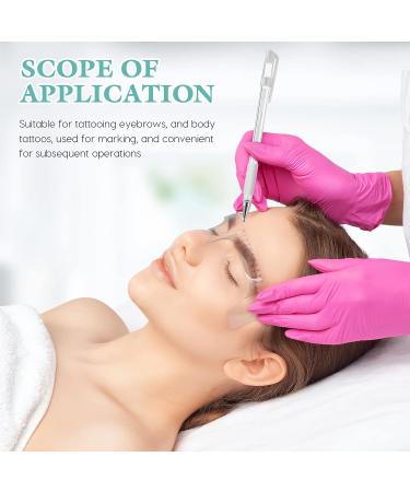 Beaupretty Skin Marker Pen: Tattoo Stencil Pen for Long-Lasting Eye Brow Makeup - White - Buy Online on GoSupps.com