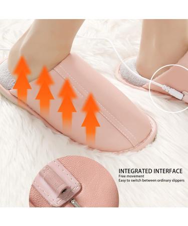 Buy Weikeya Electrically Heated Slippers for Women | 3-Stage Temperature Flannel Heating Shoes | Comfortable Bedroom Wear (Size 38-39) - Buy Online on GoSupps.com