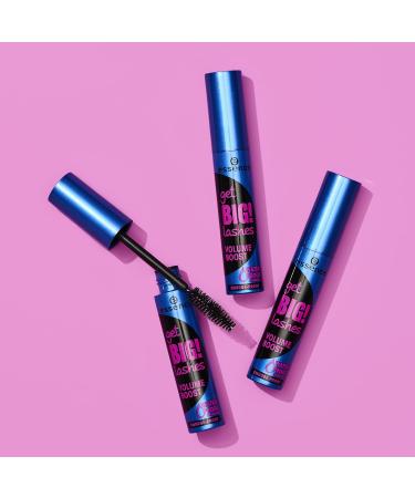 Essence 3-Pack Get Big! Lashes Volume Boost Mascara Waterproof | Cruelty-Free | Paraben & Alcohol-Free | Black - Buy Online on GoSupps.com