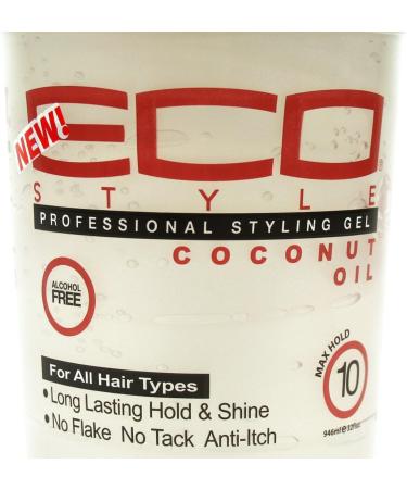Eco Styler Professional Styling Gel with Coconut Oil Maximum Hold 946 ml - Buy Online on GoSupps.com
