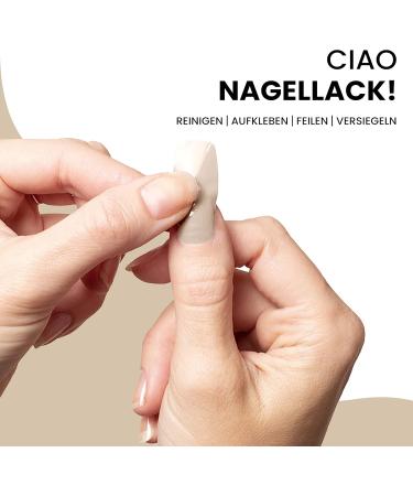 NagelGl ck Nail Foils | 32 Salmon-Color Nail Wraps for Perfect Manicures - International Shipping Available - Buy Online on GoSupps.com