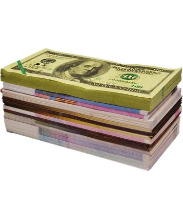500-600 Pcs Ancestor Money joss Paper Hell Bank Note Spirit Ghost Money to Burn (1 Pound) multi colors - Buy Online on GoSupps.com