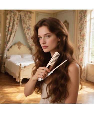 Hair straightener with Vshaped antifrizz tool with ergonomic handle nonslip for home hairdressers beginners professional girls women Pink - Buy Online on GoSupps.com