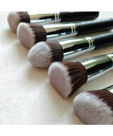 Kabuki Makeup Brush Set | Beauty Junkees 5pc Professional Makeup Brushes for Foundation Blush Bronzer Contour & Concealer | Affordable & Cruelty-Free - Buy Online on GoSupps.com