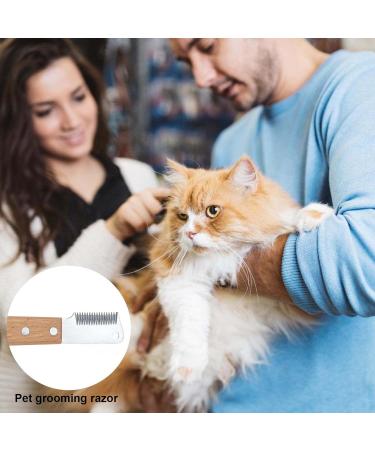 Professional Trimmeters Set for Dogs & Cats - Stainless Steel Fine & Medium Tooth Care Kit - Buy Online on GoSupps.com