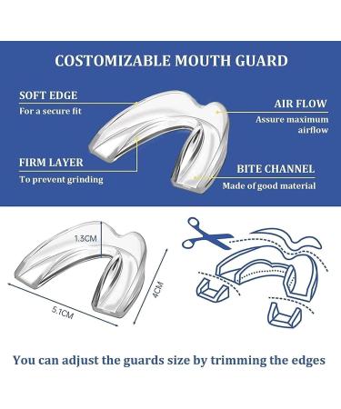 Reusable Clear Mouth Guards for Teeth Grinding & Clenching | Nighttime Dental Protection - Buy Online on GoSupps.com
