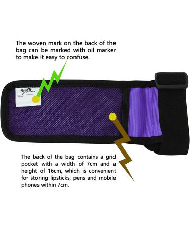 Buy Purple Massage Bottle Bag | Massage Oil Holster for Therapists | Durable & Stylish - Buy Online on GoSupps.com