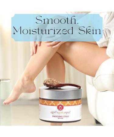 KP Body Scrub with Dead Sea Salt - A Girl's Gotta Spa! 10 oz Natural Moisturizers for Dry Skin | International Shipping Available - Buy Online on GoSupps.com