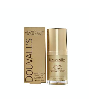 Douvall's Douvalls Argan Active Eye Serum 15ml | Anti-aging eye contour serum | Fine lines crow's feet dark circles puffy eyes and bags | Anti-aging eye contour cream | Argan serum