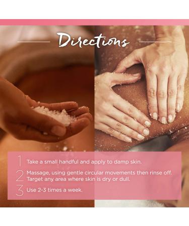 Pranatural Body Peeling with Pink Himalayan Salt - 500g | Nourishing Minerals & Vitamins for Skin Renewal - Buy Online on GoSupps.com