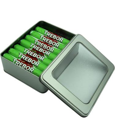 Trebor Softmints Peppermint 14 x 42g Rolls Bundle with Silver Window Lid Refillable Tin - Buy Online on GoSupps.com