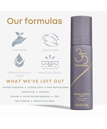 35 Thousand Refresh and Revive Hydrating Face Mist - 50ml | International Shipping Available - Buy Online on GoSupps.com