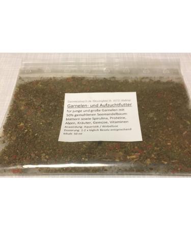 garnelenshop24de Shrimp food - Breeding feed and water optimization at the same time - Directly from the breeders.