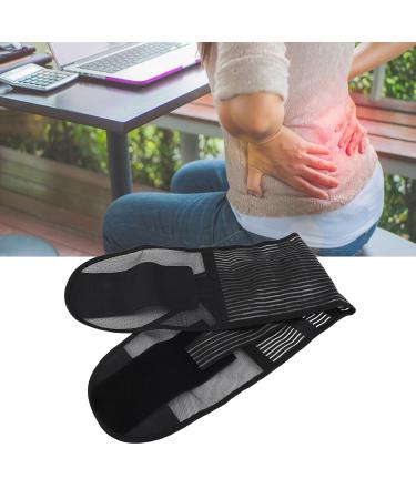 Memory Elastic Steel Plates Back Brace - 360 Locking Bionic Support System for Lumbar Relief | High Elasticity Fishing Net Material - Buy Online on GoSupps.com