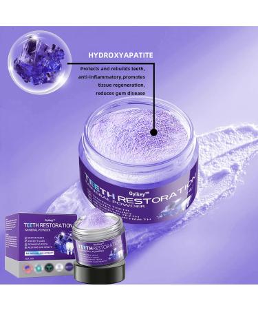 Oyikey Teethrestoration Mineral Powder Oyikey Tooth Health Mineral Powder - Effective in Strengthening Teeth and Gums Oyikey Teeth Restoration Mineral Powder - Protect Gums (3PC) - Buy Online on GoSupps.com