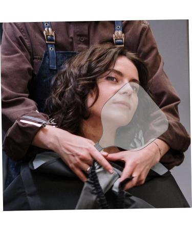 Didiseaon Hair Mask Hairspray Hair Spray Protective Shield for Hair Spray Cover Hairdressing - Eyebrows Covers Hair Cutting Protector Barber Eye Shield Clear Facial Protector The Pet Black - Buy Online on GoSupps.com