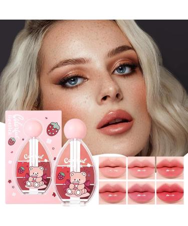 Zuha Lip Balm 6 Color Lip Balm Moisturizing Sweatproof for Teenage Girls Women and Ladies for Cosmetics - Buy Online on GoSupps.com