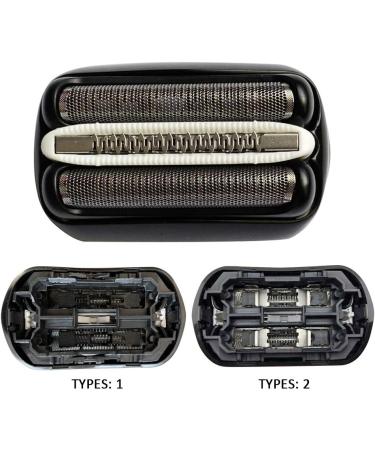 Lyxmy Shaving Film Head Replacement for Braun Series 3 - Compatible with 301S 310S 320S 340S 360S & More - International Shipping Available - Buy Online on GoSupps.com